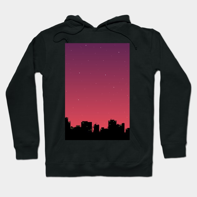 Night city Hoodie by maryallen138